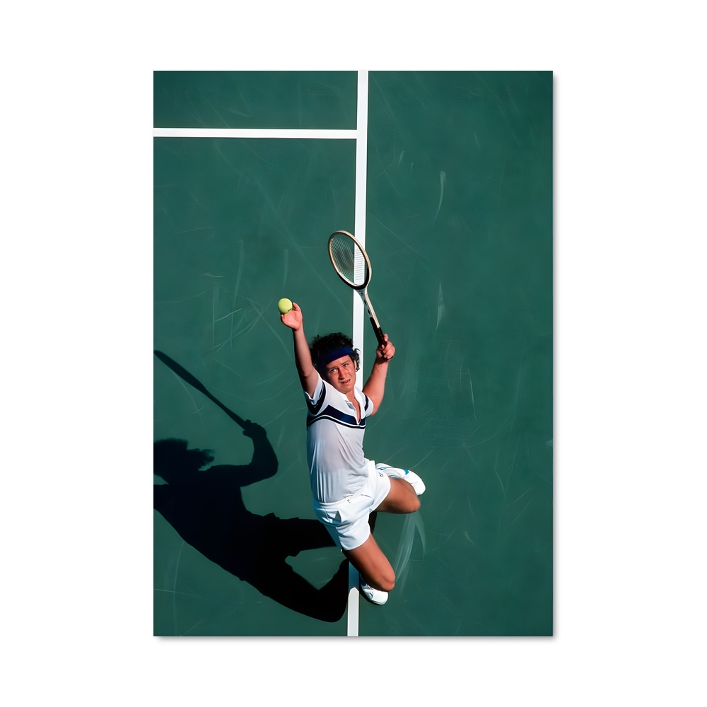 Poster John mcenroe conquête